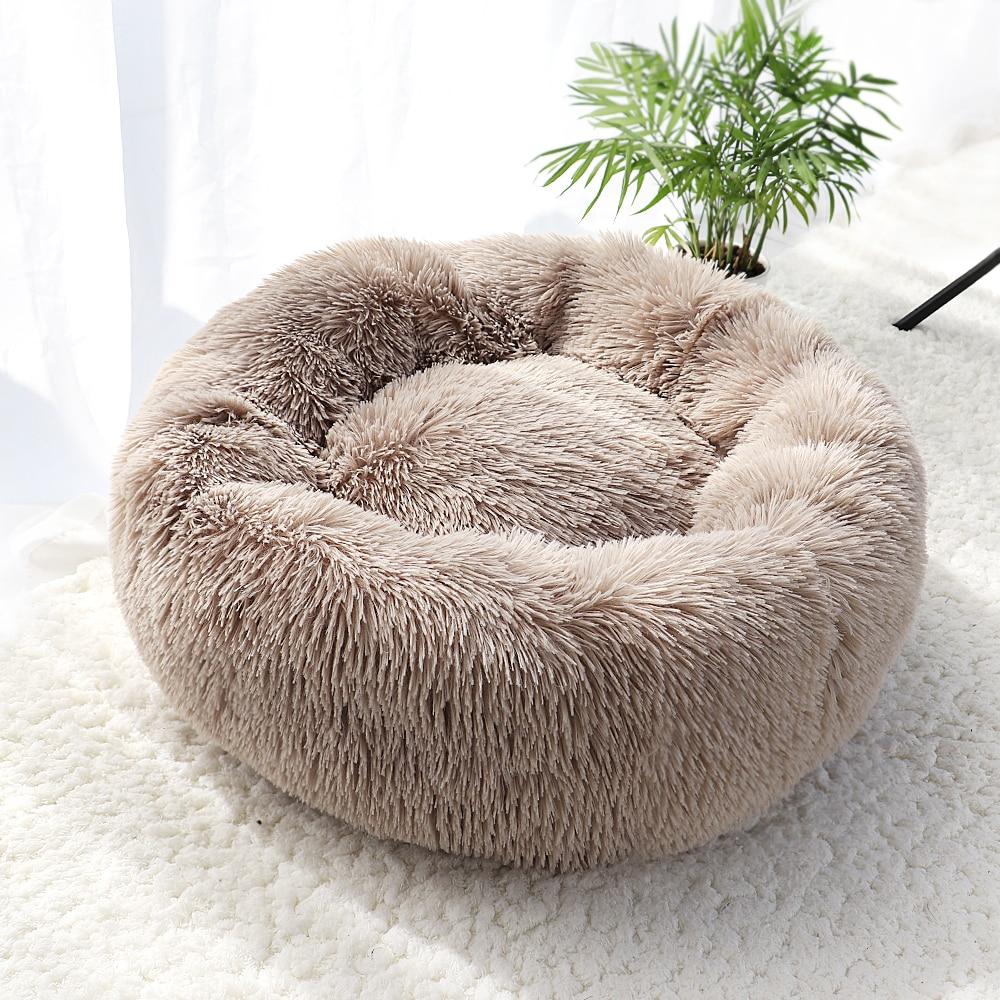 Panier corbeille donut pour chien chat moelleux cocooning