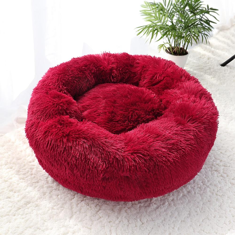 Panier corbeille donut pour chien chat moelleux cocooning